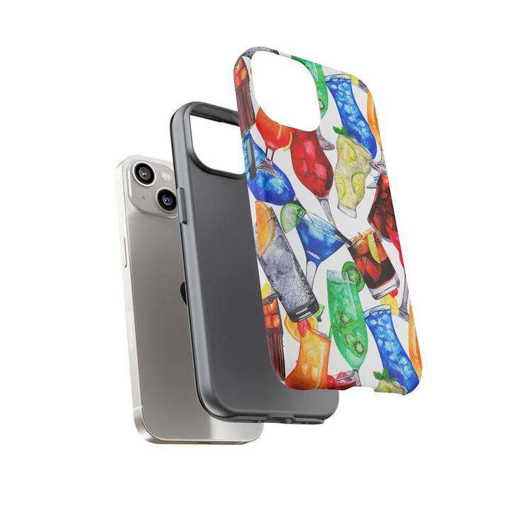 Cute Samsung Case | Cool Iphone Case | Summer Fruit Cocktail, Samsung S24, S23, S22, S21, IPhone 15 Case | Iphone 14 Case, Iphone 13 Case - Studio40ParkLane