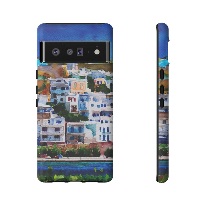 Impact Resistant, Greece House, Cute Phone Cases for Samsung S24, S23, S22, S21, IPhone 15 pro Iphone 14 pro Iphone 13 IPhone 12 Iphone 11 - Studio40ParkLane