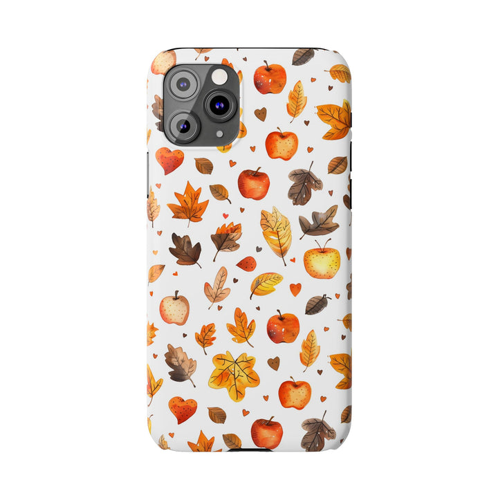 Slim Fall Autumn Leaves Gift for Her Cute Phone Cases for Iphone 16 | iPhone 15 Case | iPhone 15 Pro Max Case, Iphone 14, Iphone 14 Pro Max, Iphone 13, Slim - Studio40ParkLane