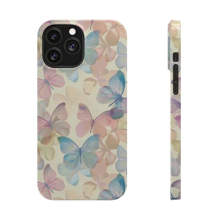 Slim Cute Phone Cases for Iphone - | iPhone 15 Case | iPhone 15 Pro Max Case, Iphone 14 Case, Iphone 14 Pro Max, Iphone 13, Summer Pastel Butterflies - Studio40ParkLane