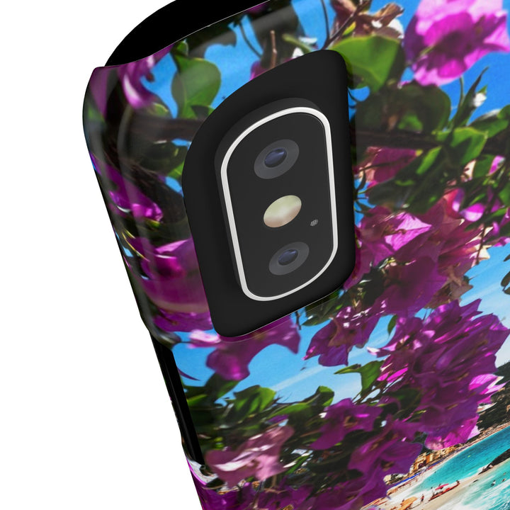 Slim Bougainvillea Sea View Cute Phone Cases for Iphone | iPhone 15 Case | iPhone 15 Pro Max Case, Iphone 14, Iphone 14 Pro Max, Iphone 13 - Studio40ParkLane