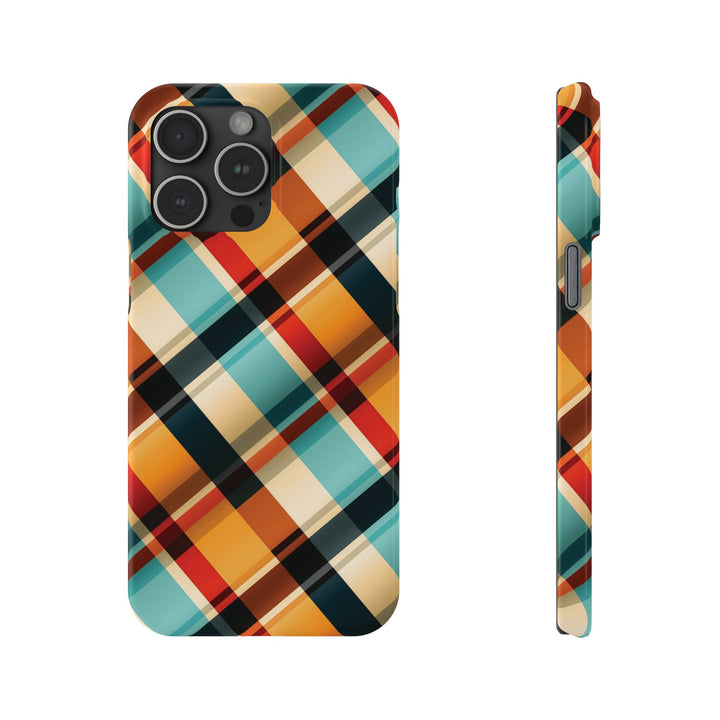 Slim Checkered Plaid Gift for Her Cute Phone Cases for Iphone 16 Pro Max | iPhone 15 Case | iPhone 15 Pro Max Case, Iphone 14, 13, 12, 11, 10, 8, 7 - Studio40ParkLane