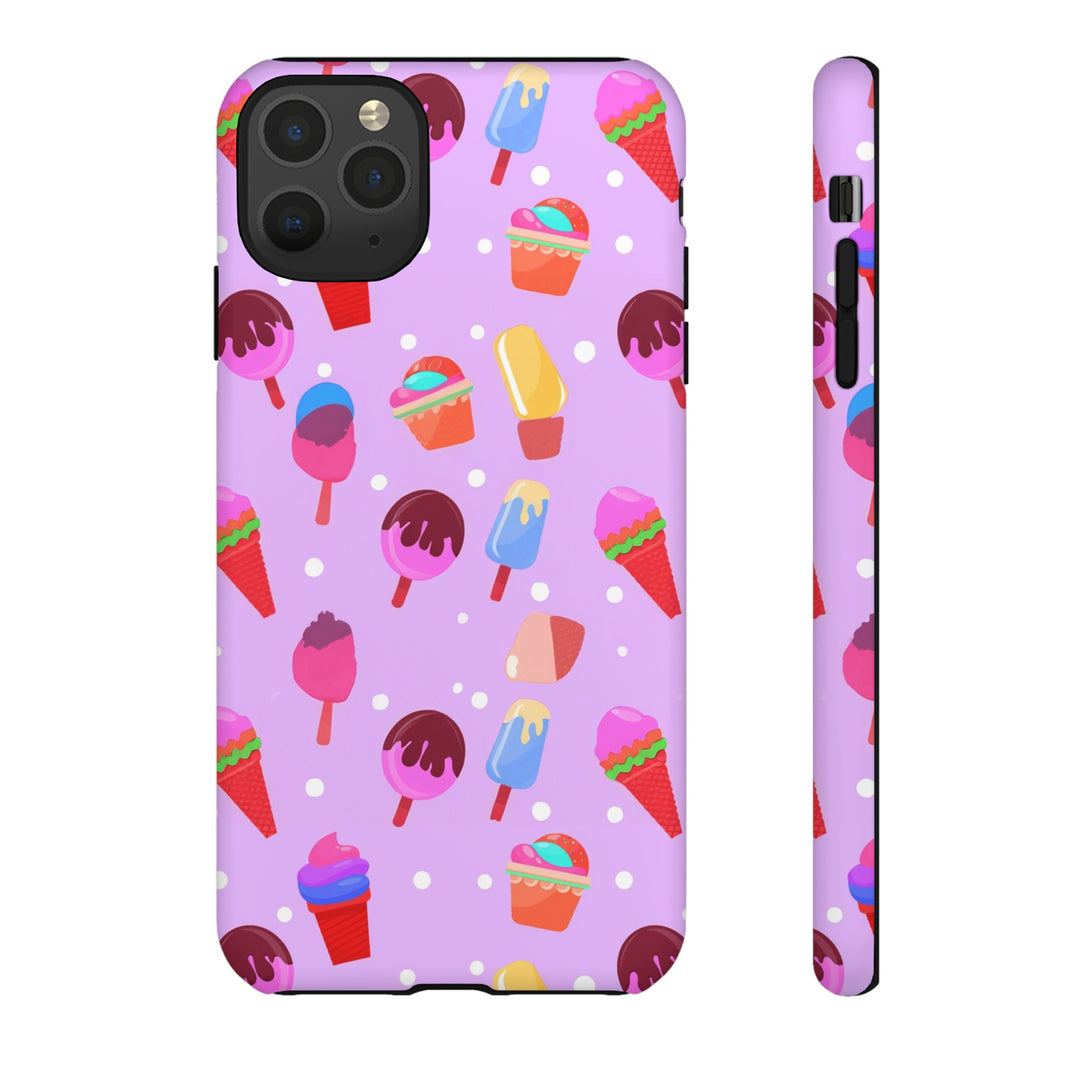 Cute Samsung Case | Cool Iphone Case | Summer Pink Ice - Cream, Samsung S24, S23, S22, S21, IPhone 15 Case | Iphone 14 Case, Iphone 13 Case - Studio40ParkLane