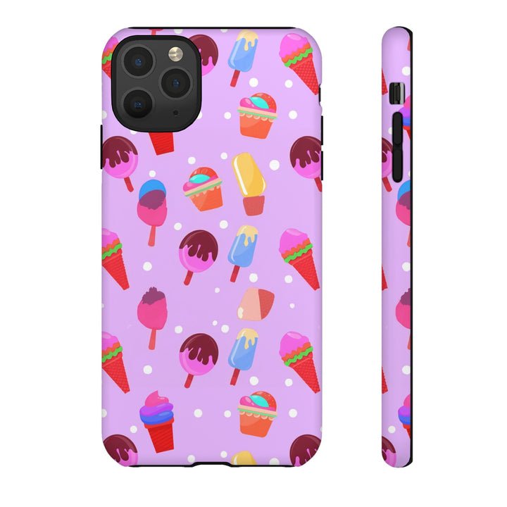 Cute Samsung Case | Cool Iphone Case | Summer Pink Ice - Cream, Samsung S24, S23, S22, S21, IPhone 15 Case | Iphone 14 Case, Iphone 13 Case - Studio40ParkLane