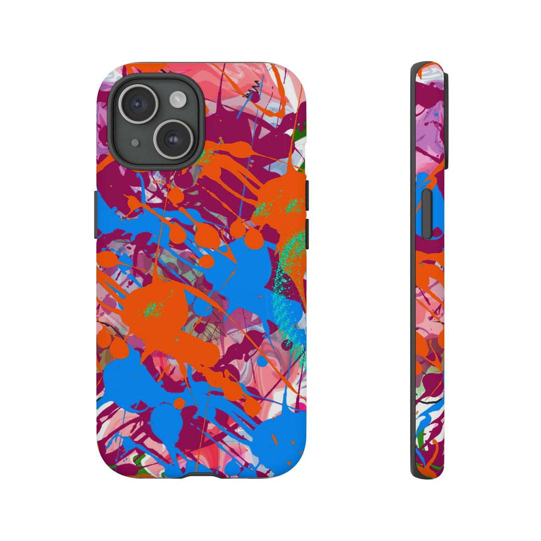 Cute IPhone Case | iPhone 15 Case | iPhone 15 Pro Max Case, Iphone 14 Case, Iphone 14 Pro Max Case IPhone Case for Art Lovers Fall Paint Splash - Studio40ParkLane