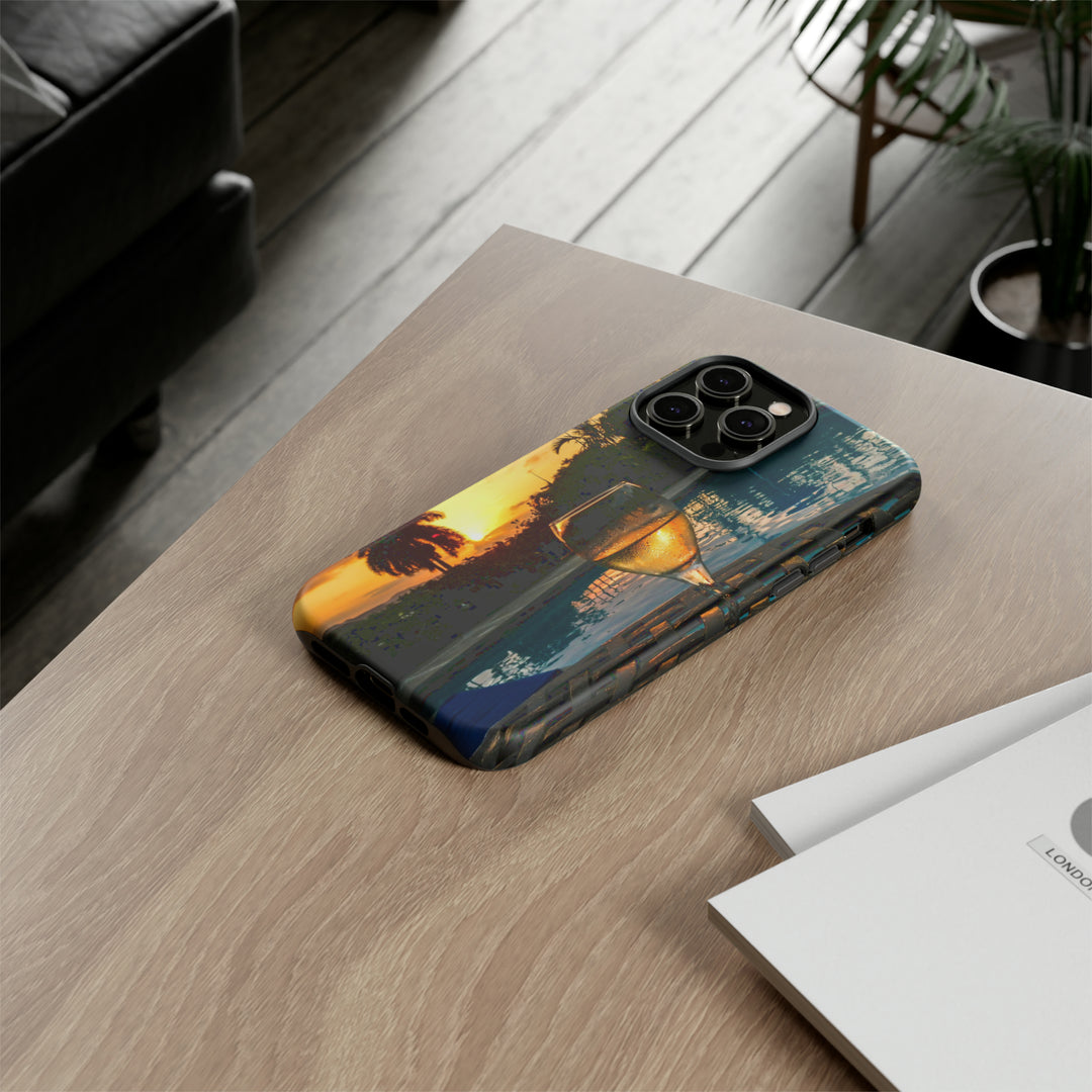 Cute IPhone Case | iPhone 15 Case | iPhone 15 Pro Max Case, Iphone 14 Case, Iphone 14 Pro Max Case IPhone Case for Art Lovers - Jamaica Sunset - Studio40ParkLane