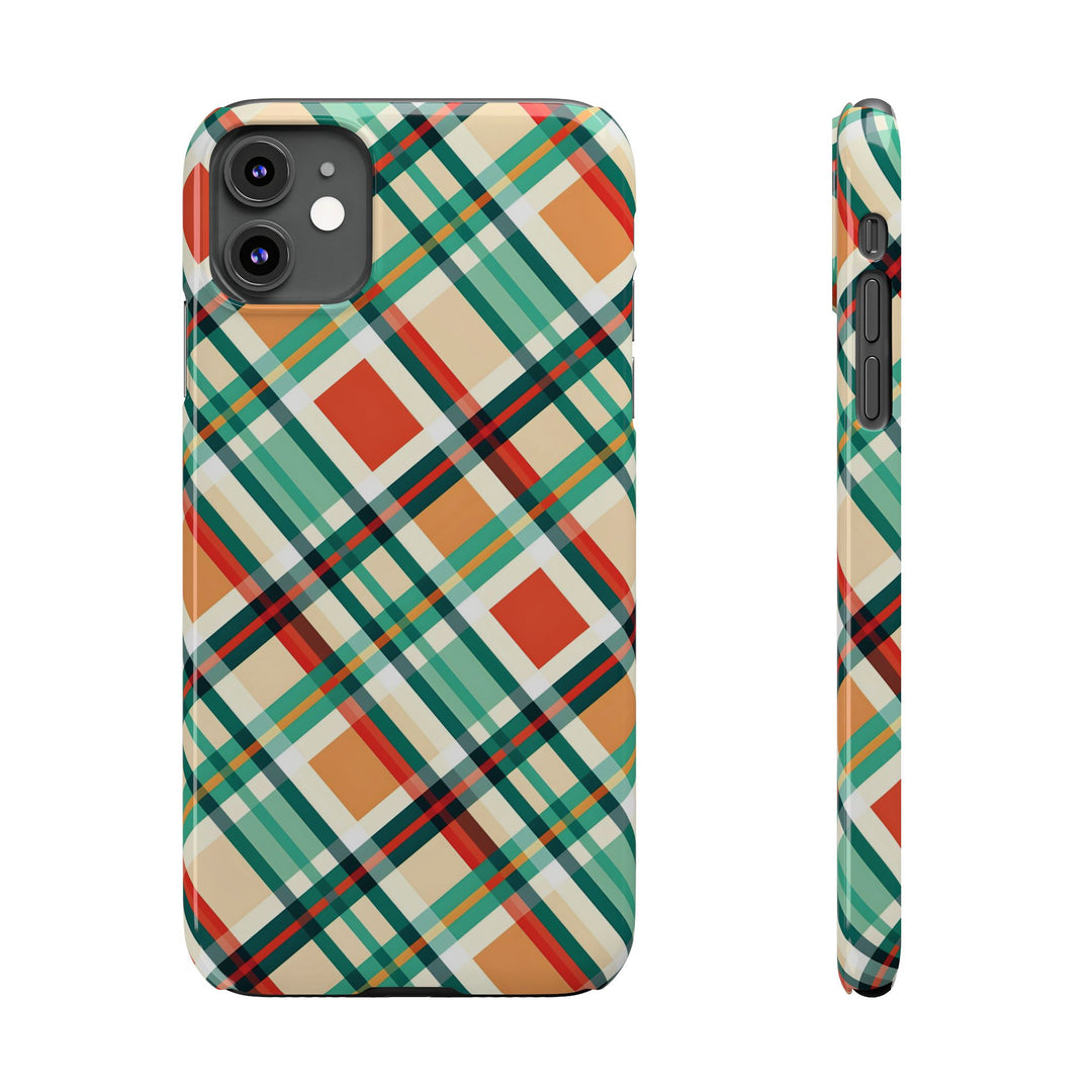 Slim Checkered Plaid Gift for Her Cute Phone Cases for Iphone 16 Pro Max | iPhone 15 Case | iPhone 15 Pro Max Case, Iphone 14, 13, 12, 11, 10, 8, 7 - Studio40ParkLane