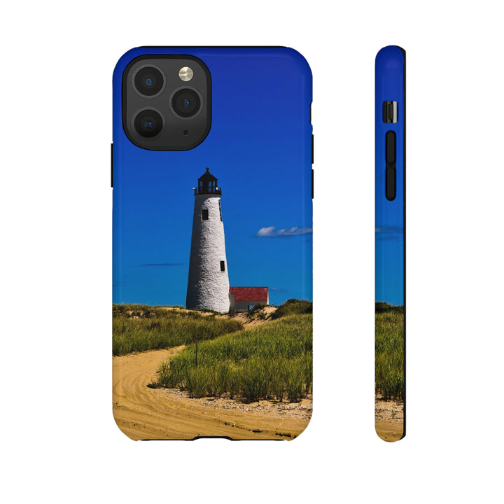 Cute IPhone Case | iPhone 15 Case | iPhone 15 Pro Max Case, Iphone 14 Case, Iphone 14 Pro Max Case IPhone Case for Art Lovers - Beach Lighthouse - Studio40ParkLane