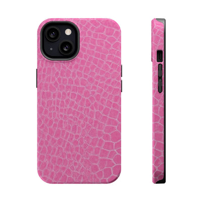Non Leather Pink Color Pattern Magsafe Cute Phone Case for Iphone Gift for Her,  | iPhone 15 Case | iPhone 15 Pro Max Case, Iphone 14, Iphone 14 Pro Max, Iphone 13, Iphone 16