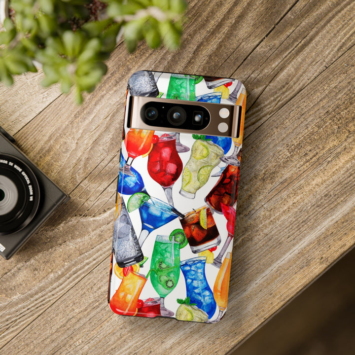 Cute Samsung Case | Cool Iphone Case | Summer Fruit Cocktail, Samsung S24, S23, S22, S21, IPhone 15 Case | Iphone 14 Case, Iphone 13 Case - Studio40ParkLane