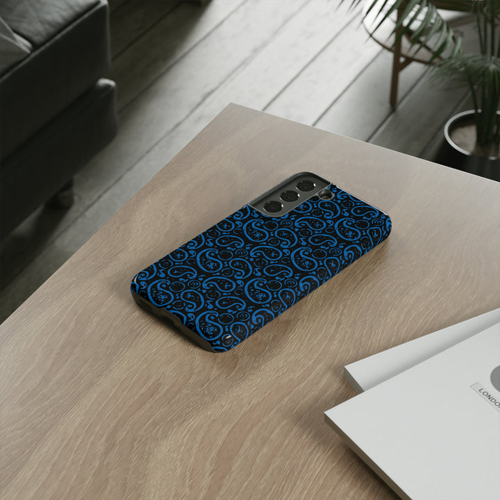 Samsung Galaxy Phone Case | Galaxy S23, S22, S21, S20 | Luxury Case Double Layered | Impact Resistant | Fashionable - Paisley 4 - Studio40ParkLane