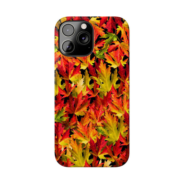 Slim Fall Leaves Slim Cute Phone Cases for Iphone | iPhone 15 Case | iPhone 15 Pro Max Case, Iphone 14, Iphone 14 Pro Max, Iphone 13 - Studio40ParkLane