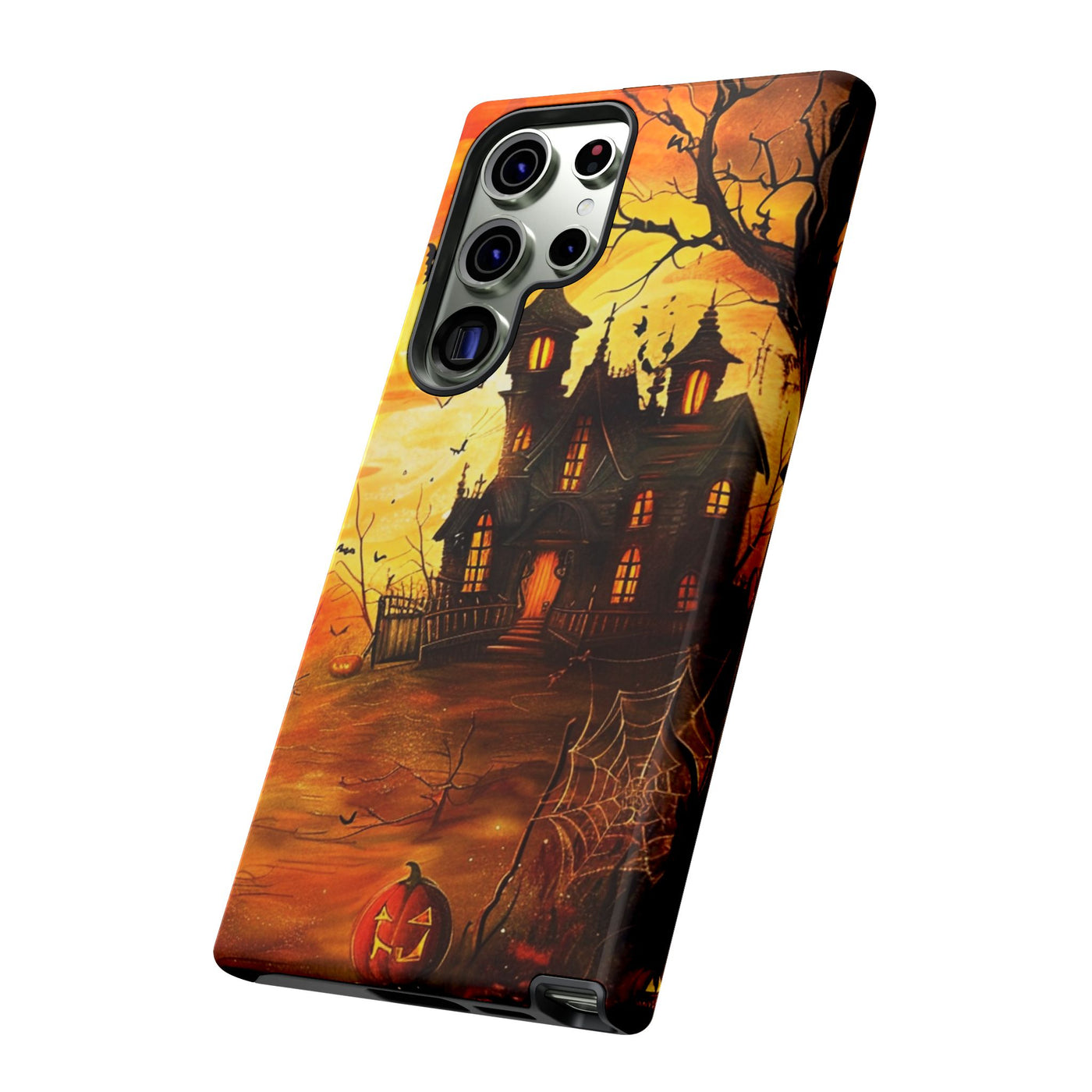 Halloween Spooky Impact Resistant, Cute Phone Cases for Samsung S24, S23, S22, S21, IPhone 15 pro Iphone 14 pro Iphone 13 IPhone 12 Iphone 11