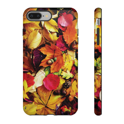 Aesthetic Tough Fall Leaves Foliage Premium Phone Case - For iPhone 17 Pro Max iPhone 16 Pro iPhone 15 Iphone 14 Plus 13 Pro 12 11 10 XR - Studio40ParkLane