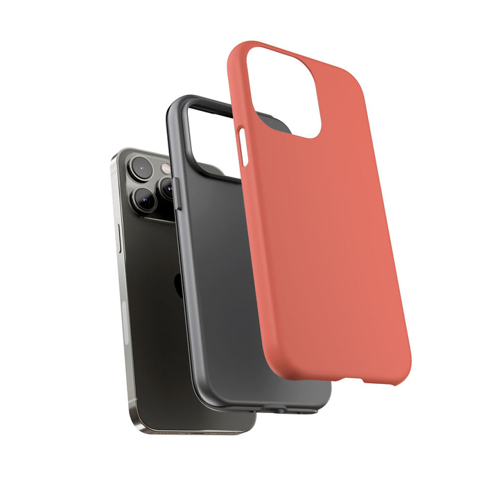 Premium Tough Coral Pink Orange Gift for Her Cute Phone Cases for Samsung S25 S24, S23, S22, S21, Iphone, 16, 15, 14, 13 Pro Max Ultra - Studio40ParkLane