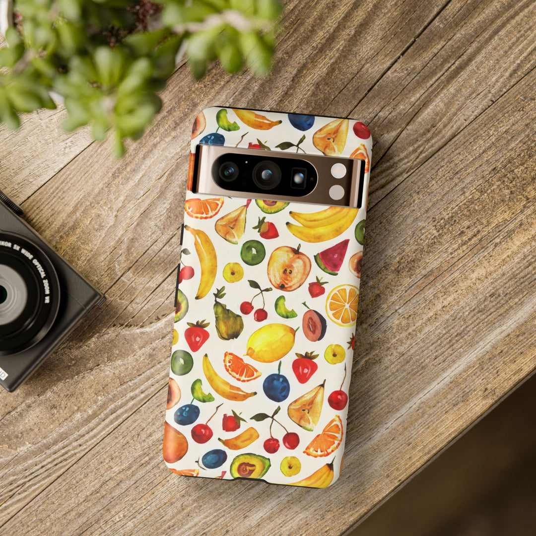Impact Resistant, Mixed Fruits, Cute Phone Cases for Samsung S24, S23, S22, S21, IPhone 15 pro Iphone 14 pro Iphone 13 IPhone 12 Iphone 11 - Studio40ParkLane