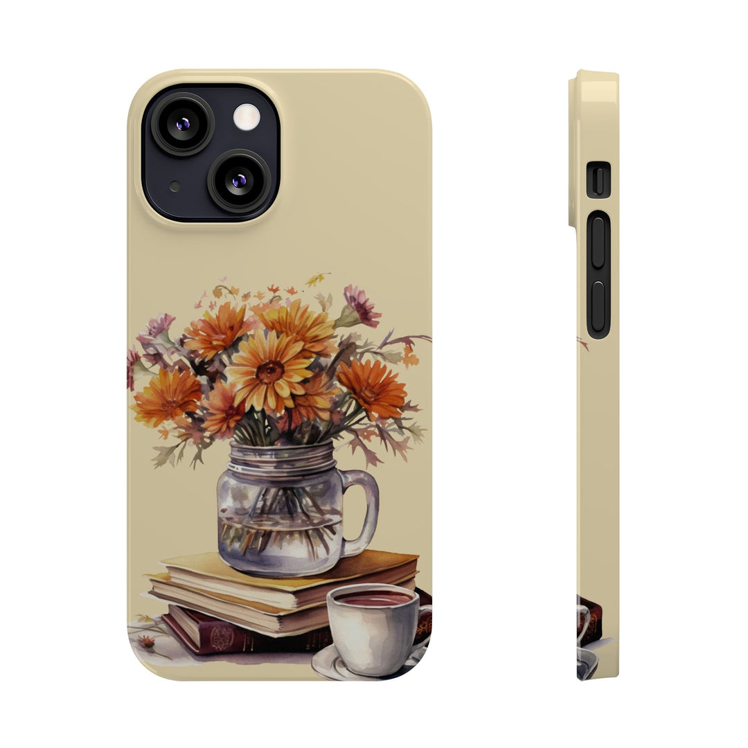 Slim Fall Autumn Leaves Cute Phone Cases for Iphone 16 | iPhone 15 Case | iPhone 15 Pro Max Case, Iphone 14, Iphone 14 Pro Max, Iphone 13, Slim Mom Dad Gift - Studio40ParkLane
