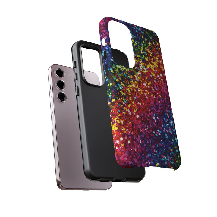 Premium Tough Muted Non - Glitter Color Composition Cute Phone Case, for IPhone 16 pro Max | Iphone 15, Iphone 14, 13, Samsung Galaxy S25, S24 - Studio40ParkLane