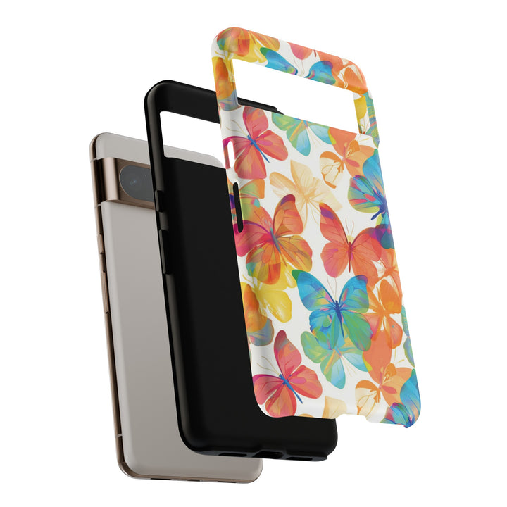 Cute Samsung Case | Cool Iphone Case | Summer Bright Butterflies, Samsung S24, S23, S22, S21, IPhone 15 Case | Iphone 14 Case, Iphone 13 Case - Studio40ParkLane