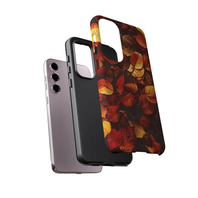 Autumn Fall Leaves Gift for Her Cute Phone Case for, Samsung Galaxy S24, S23, S22, S21, IPhone 16 Case | Iphone 15, Iphone 14, IPhone 13 Case