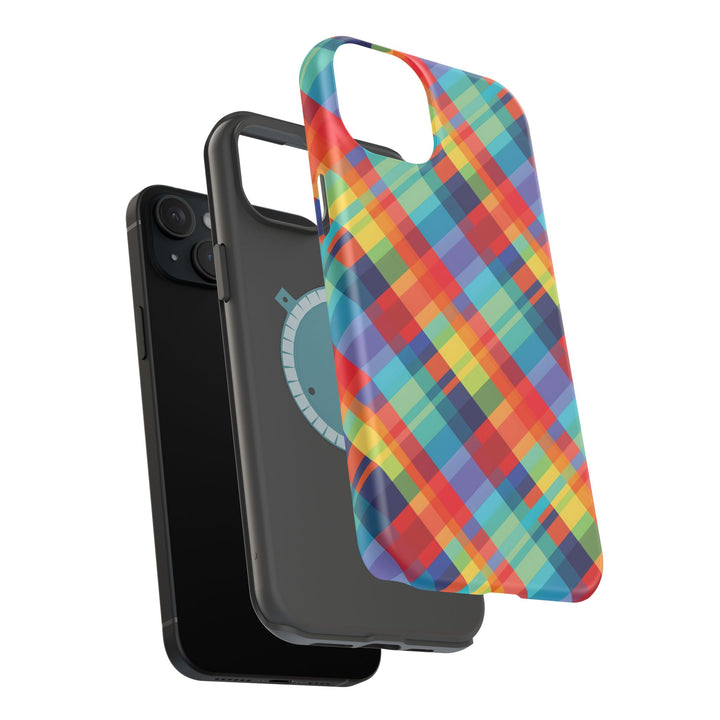 Checkered Plaid Magsafe Gift for Her Cute Phone Case for Iphone, | iPhone 16 | iPhone 15 Pro Max, Iphone 14 Pro Max, 13 12 11 10 9 8 7 - Studio40ParkLane