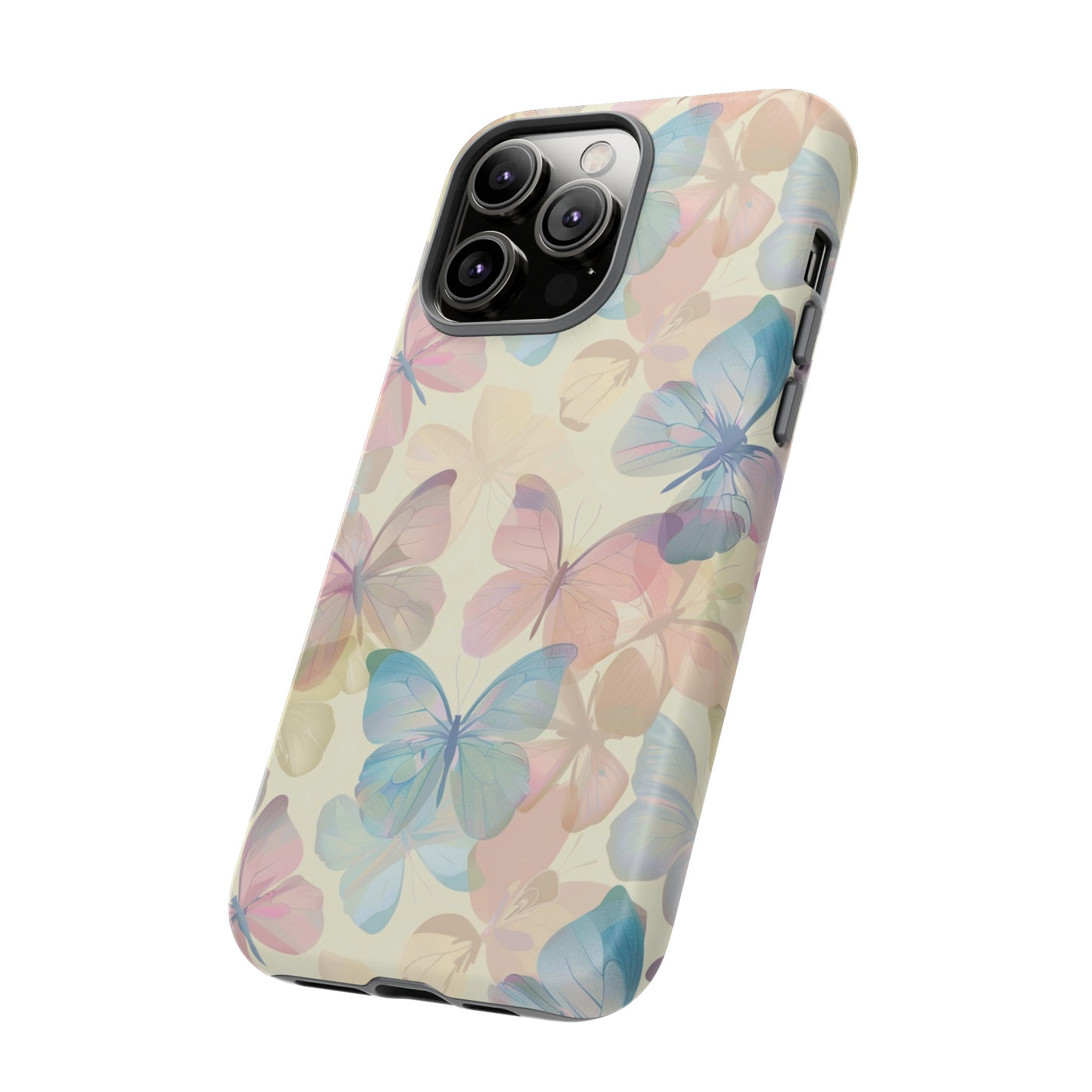 Cute Samsung Case | Cool Iphone Case | Summer Pastel Butterflies, Samsung S24, S23, S22, S21, IPhone 15 Case | Iphone 14 Case, Iphone 13 Case