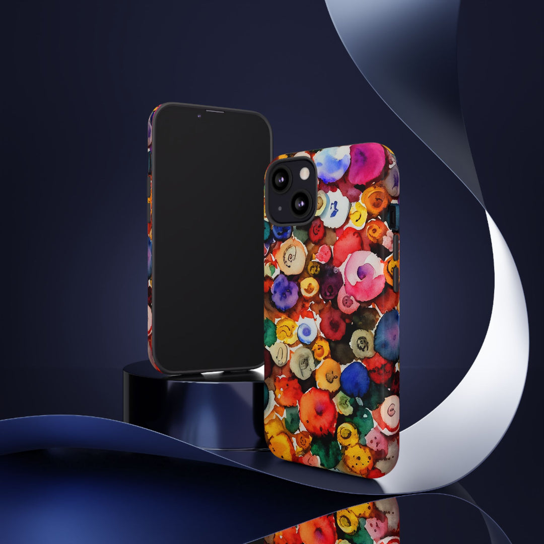 Impact Resistant, Fall Colors Buttons, Cute Phone Cases for Samsung S24, S23, S22, S21, IPhone 15 pro Iphone 14 pro Iphone 13 IPhone 12 Iphone 11 - Studio40ParkLane