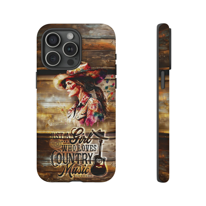 Cute IPhone Case | Country Music Girl iPhone 15 Case | iPhone 15 Pro Case, Iphone 14 Case, Iphone 14 Pro Max Case, Protective Iphone Case - Studio40ParkLane