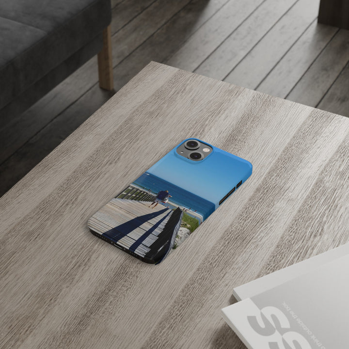 Slim Cute Phone Cases for Iphone - | iPhone 15 Case | iPhone 15 Pro Max Case, Iphone 14 Case, Iphone 14 Pro Max, Iphone 13, Summer Beach Walk - Studio40ParkLane