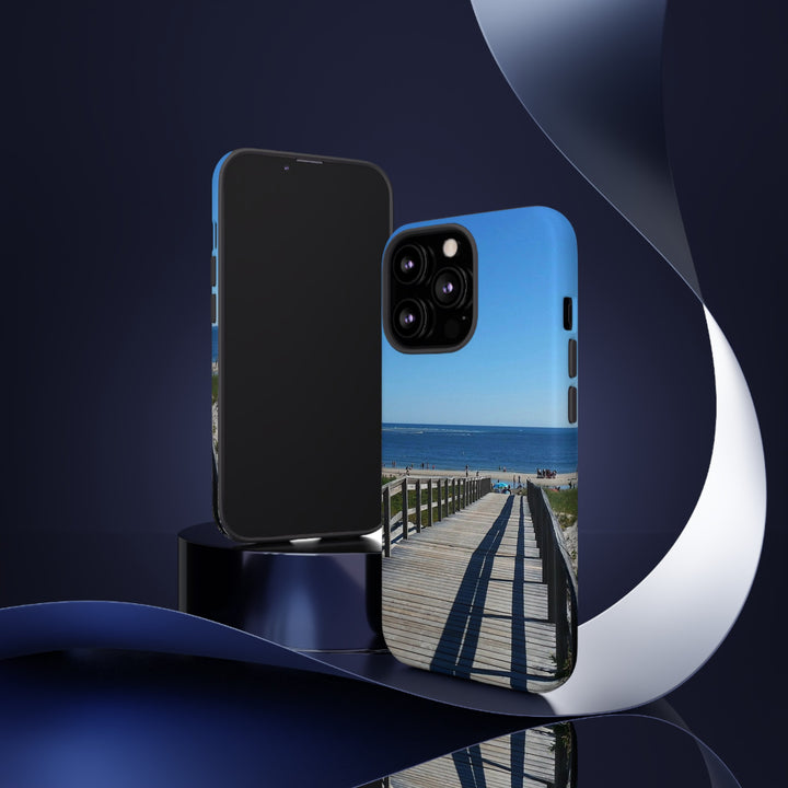 Cute Samsung Case | Cool Iphone Case | Summer Beach Walk, Samsung S24, S23, S22, S21, IPhone 15 Case | Iphone 14 Case, Iphone 13 Case - Studio40ParkLane