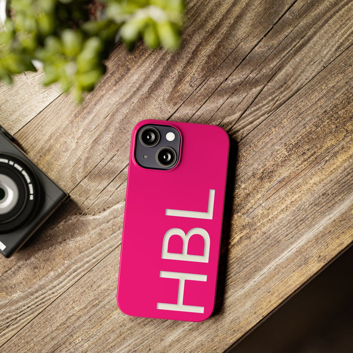 Slim Custom Personalized Pink Gift for Her Cute Phone Cases for Iphone 16 Pro Max | iPhone 15 Case | iPhone 15 Pro Max Case, Iphone 14, 13, 12, 11, 10, 8, 7 - Studio40ParkLane