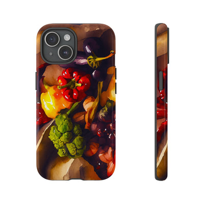 Impact Resistant, Fall Farm Vegetables, Cute Phone Cases for Samsung S24, S23, S22, S21, IPhone 15 pro Iphone 14 pro Iphone 13 IPhone 12 Iphone 11