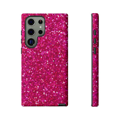 Pink Glitter Cute Phone Case, for IPhone 16 pro Max | Iphone 15, Iphone 14, IPhone 13 Case, 11 8 7, Samsung Galaxy S24, S23, S22, S21, 2 Layer Protection