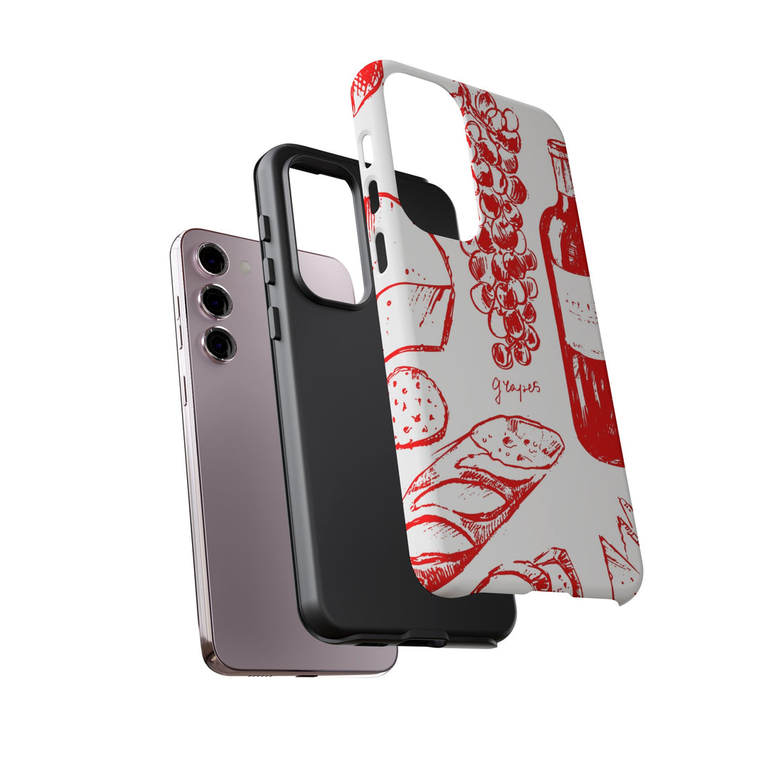 Impact Resistant, Italian French, Cute Phone Cases for Samsung S24, S23, S22, S21, IPhone 15 pro Iphone 14 pro Iphone 13 IPhone 12 Iphone 11 - Studio40ParkLane