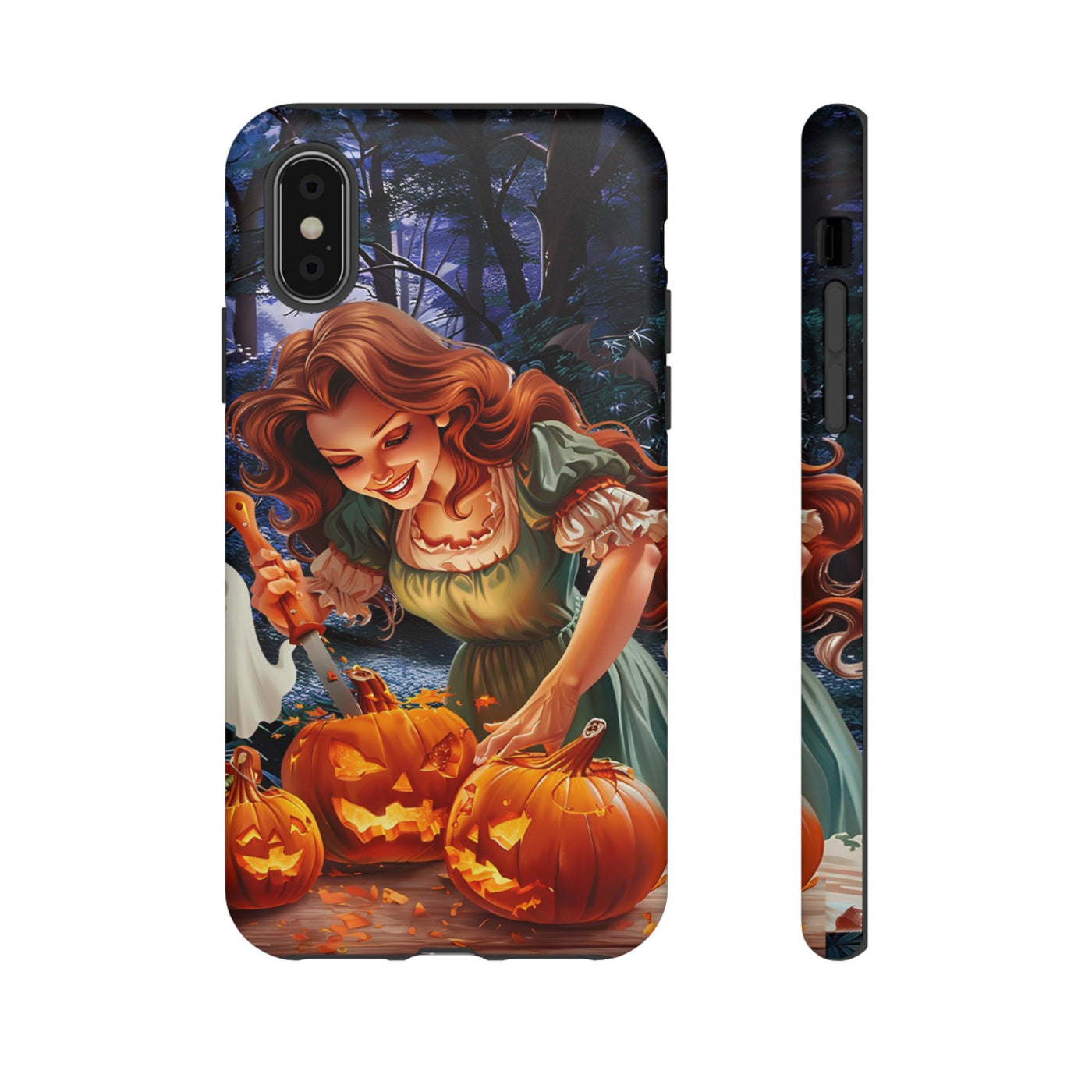 Autumn Fall Pumpkin Fairy Gift for Her Cute Phone Case for, Samsung Galaxy S24, S23, S22, S21, IPhone 16 Case | Iphone 15, Iphone 14, IPhone 13 Case