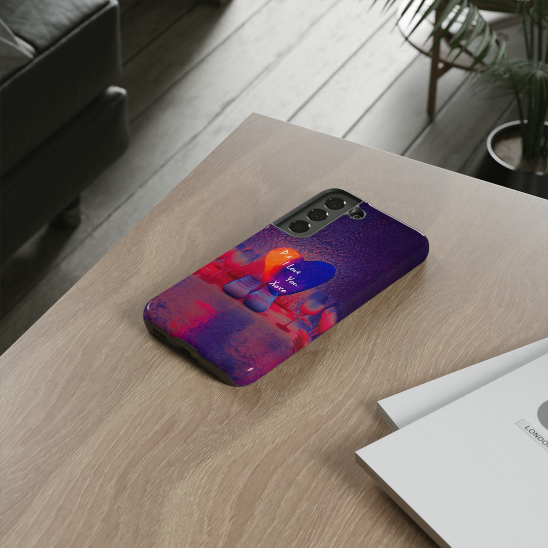 Cute Samsung Case | Cool Iphone Case | PS I love You - Heart, Samsung S24, S23, S22, S21, IPhone 15 Case | Iphone 14 Case, Iphone 13 Case - Studio40ParkLane