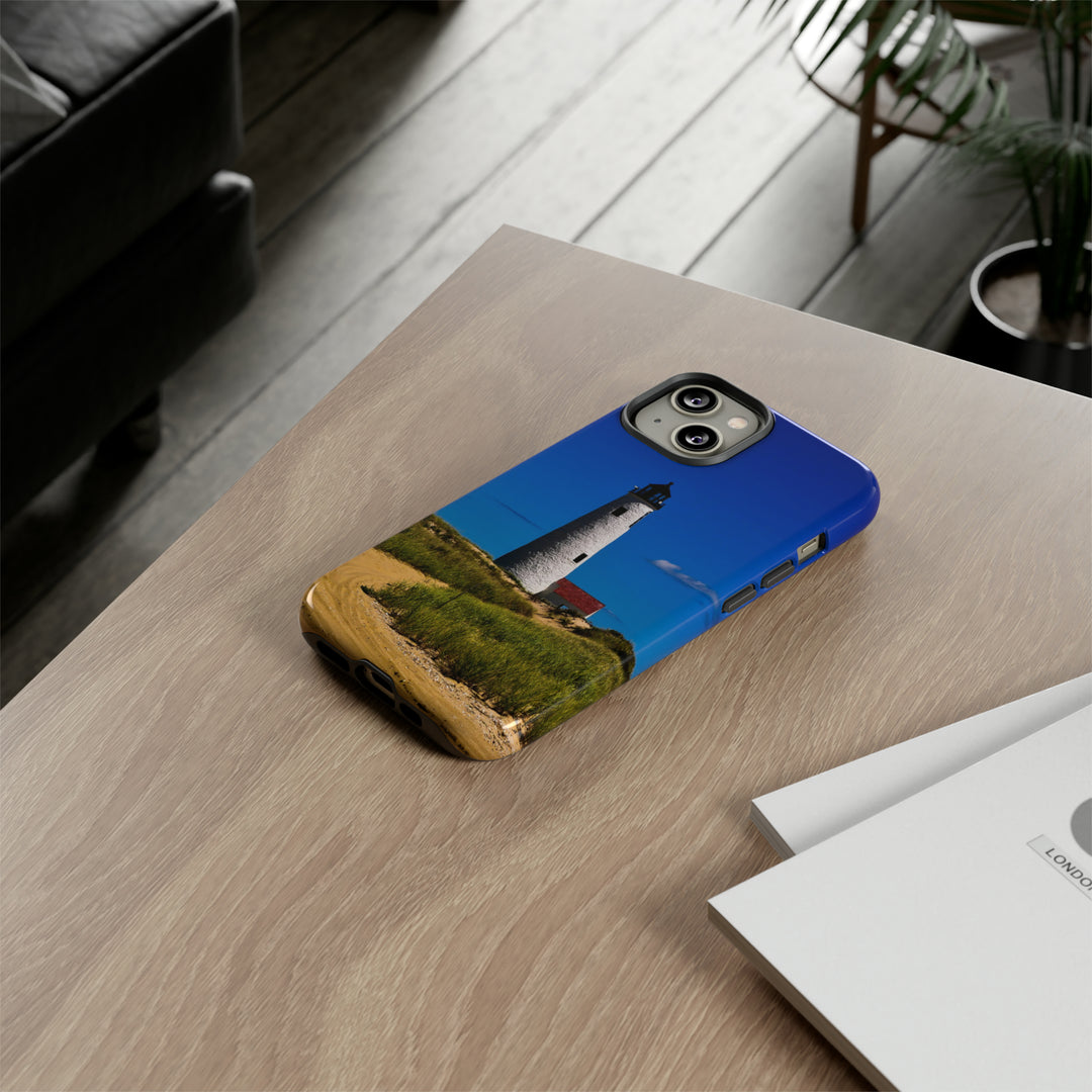 Cute IPhone Case | iPhone 15 Case | iPhone 15 Pro Max Case, Iphone 14 Case, Iphone 14 Pro Max Case IPhone Case for Art Lovers - Beach Lighthouse - Studio40ParkLane