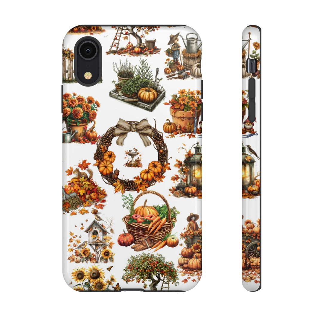 Impact Resistant, Fall Leaves Collage, Cute Phone Cases for Samsung S24, S23, S22, S21, IPhone 15 pro Iphone 14 pro Iphone 13 IPhone 12 Iphone 11 - Studio40ParkLane