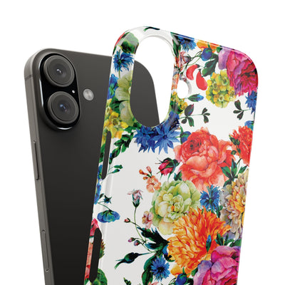 Slim Spring Flowers Gift for Her Cute Phone Cases for Iphone 16 Pro Max | iPhone 15 Case | iPhone 15 Pro Max Case, Iphone 14, 13, 12, 11, 10, 8, 7 - Studio40ParkLane