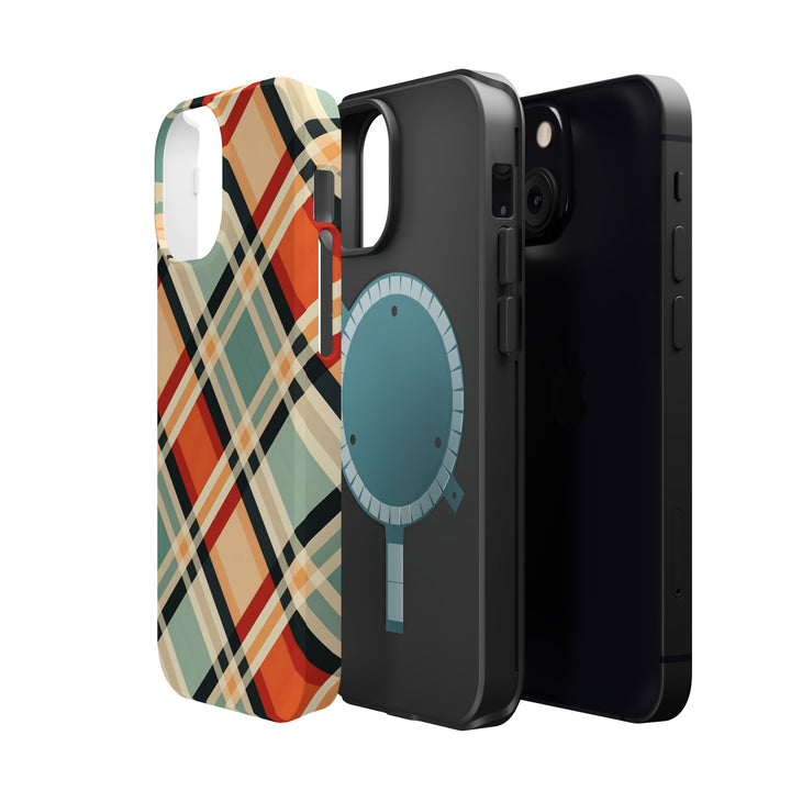 Checkered Plaid Magsafe Gift for Her Cute Phone Case for Iphone, | iPhone 16 | iPhone 15 Pro Max, Iphone 14 Pro Max, 13 12 11 10 9 8 7 - Studio40ParkLane