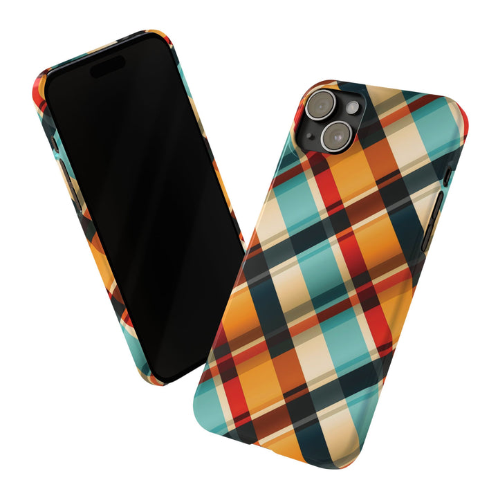 Slim Checkered Plaid Gift for Her Cute Phone Cases for Iphone 16 Pro Max | iPhone 15 Case | iPhone 15 Pro Max Case, Iphone 14, 13, 12, 11, 10, 8, 7 - Studio40ParkLane