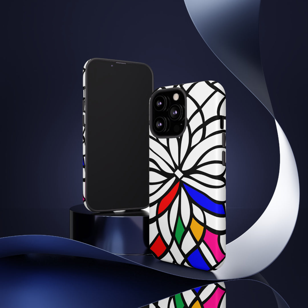 Impact Resistant, Colored Mosaic, Cute Phone Cases for Samsung S24, S23, S22, S21, IPhone 15 pro Iphone 14 pro Iphone 13 IPhone 12 Iphone 11 - Studio40ParkLane