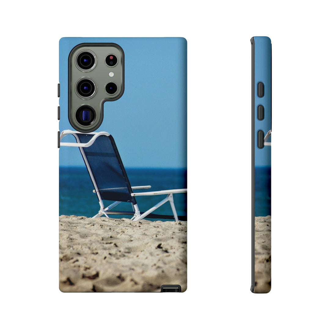 Cute Samsung Case | Cool Iphone Case | Summer Blue Beach Chair, Samsung S24, S23, S22, S21, IPhone 15 Case | Iphone 14 Case, Iphone 13 Case - Studio40ParkLane