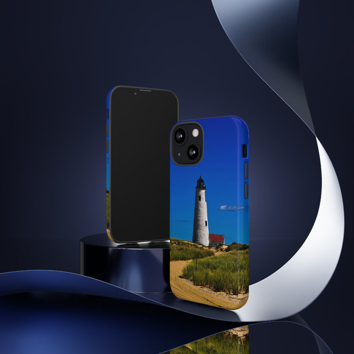 Cute IPhone Case | iPhone 15 Case | iPhone 15 Pro Max Case, Iphone 14 Case, Iphone 14 Pro Max Case IPhone Case for Art Lovers - Beach Lighthouse - Studio40ParkLane