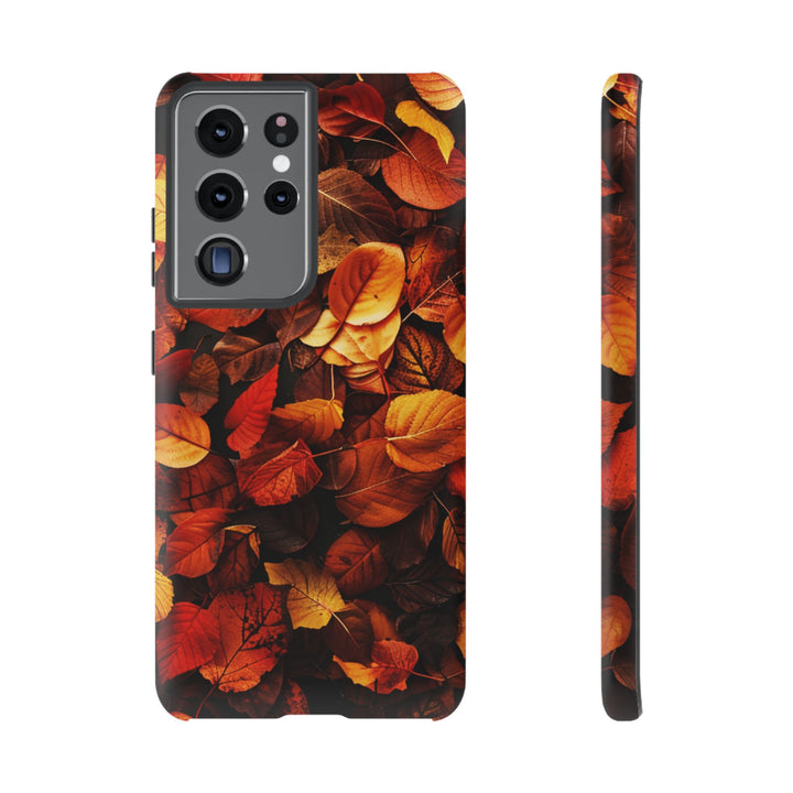 Autumn Fall Leaves Gift for Her Cute Phone Case for, Samsung Galaxy S24, S23, S22, S21, IPhone 16 Case | Iphone 15, Iphone 14, IPhone 13 Case - Studio40ParkLane