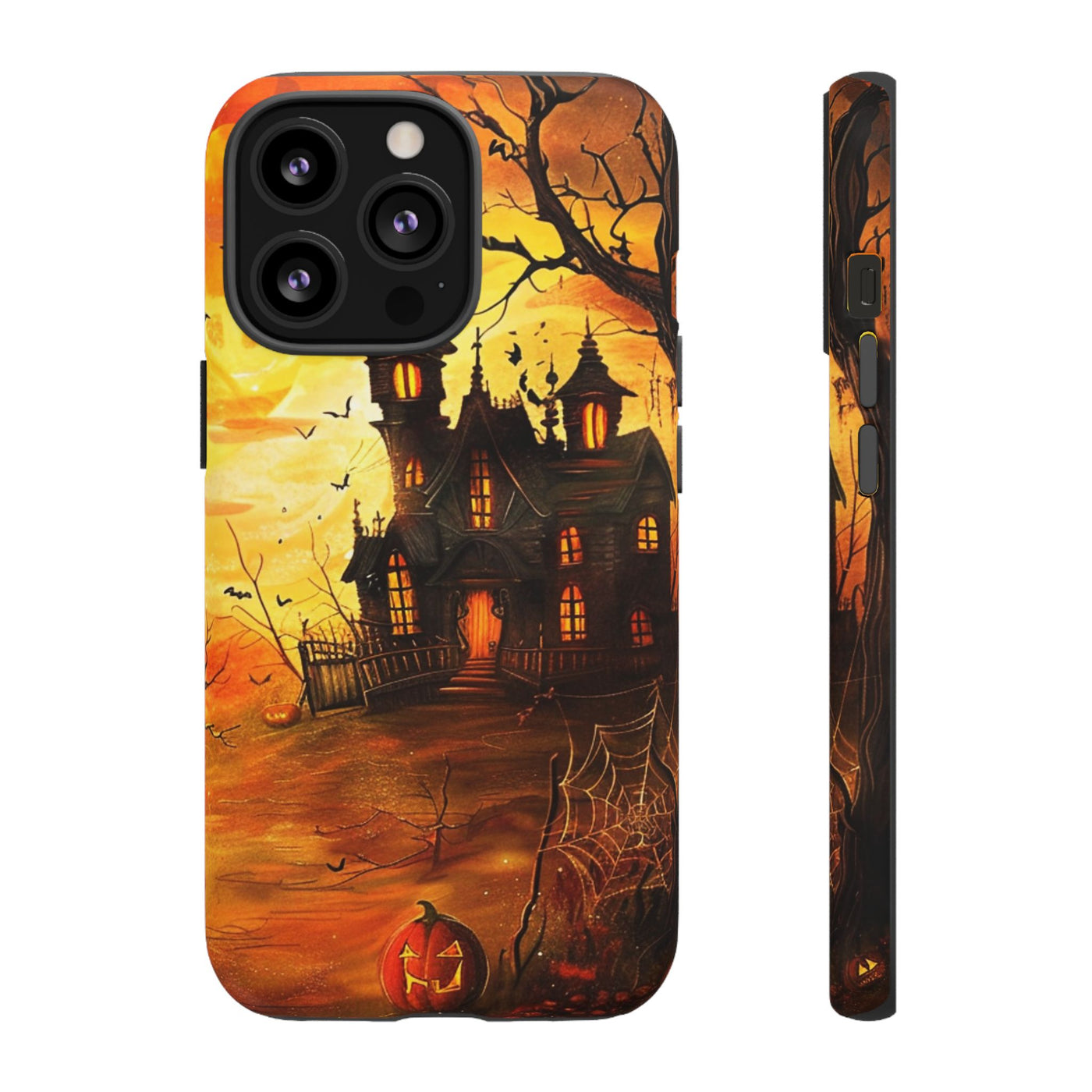 Halloween Spooky Impact Resistant, Cute Phone Cases for Samsung S24, S23, S22, S21, IPhone 15 pro Iphone 14 pro Iphone 13 IPhone 12 Iphone 11