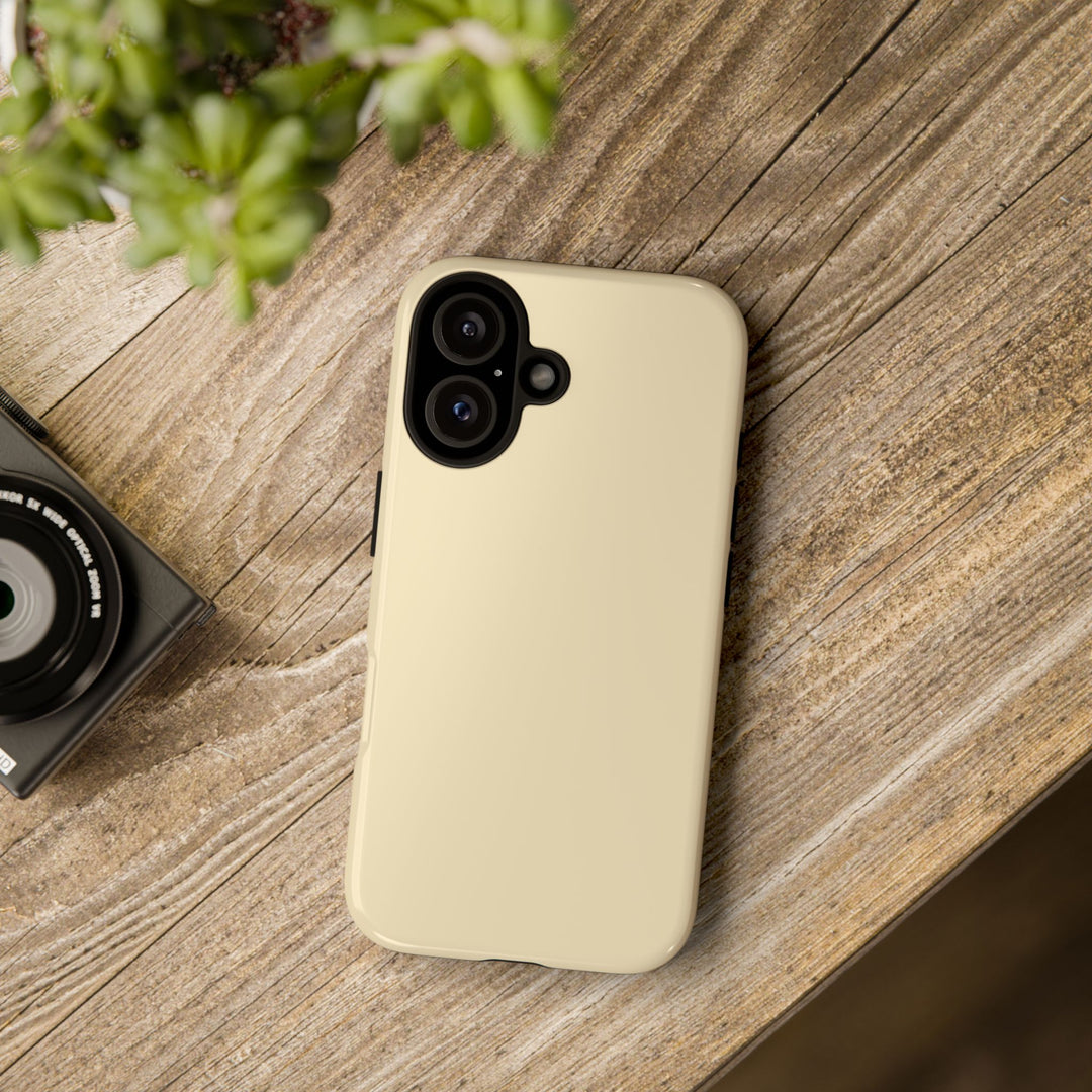 Premium Tough Pale Yellow Gift for Her Cute Phone Cases for Samsung S25 S24, S23, S22, S21, Iphone, 16, 15, 14, 13 Pro Max Ultra - Studio40ParkLane