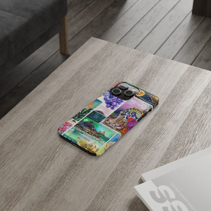 Slim Travel Coquette Collage Cute Phone Cases for Iphone | iPhone 15 Case | iPhone 15 Pro Max Case, Iphone 14, Iphone 14 Pro Max, Iphone 13 - Studio40ParkLane