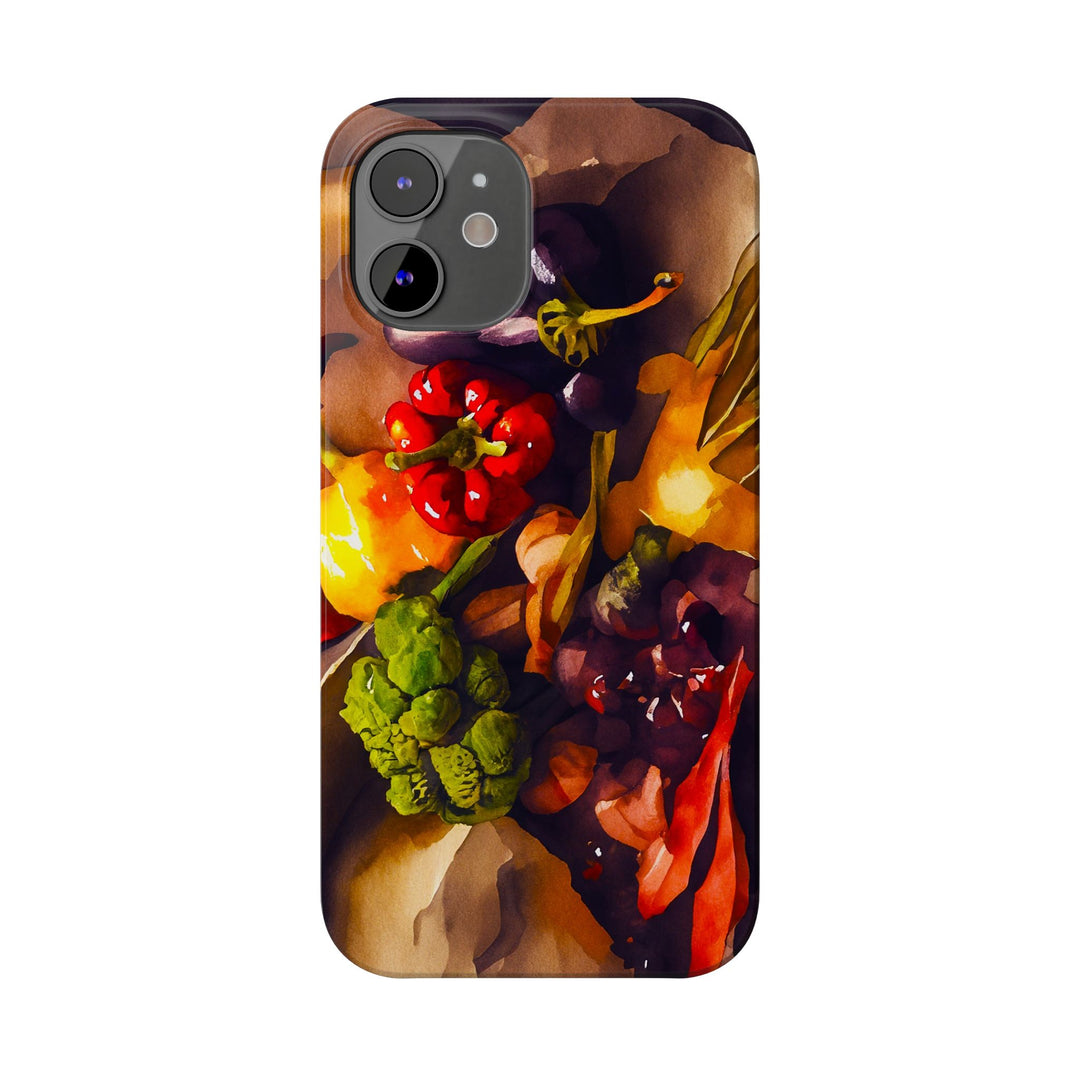 Slim Fall Farm Vegetables Cute Phone Cases for Iphone | iPhone 15 Case | iPhone 15 Pro Max Case, Iphone 14, Iphone 14 Pro Max, Iphone 13 - Studio40ParkLane