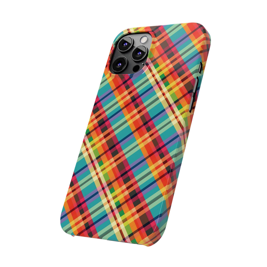 Slim Checkered Plaid Gift for Her Cute Phone Cases for Iphone 16 Pro Max | iPhone 15 Case | iPhone 15 Pro Max Case, Iphone 14, 13, 12, 11, 10, 8, 7 - Studio40ParkLane